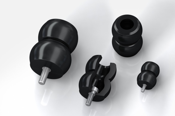 Die hier eingesetzte TC-S-Baureihe der TUBUS ist schon standardm&auml;&szlig;ig in verschiedensten Gr&ouml;&szlig;en lieferbar und bietet Energieaufnahme in Bereichen zwischen 450 bis zu 12.725 Nm